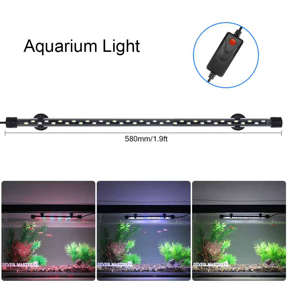 Aquarium Marine Lights - 58CM oświetlenie do akwarium LED lampa
