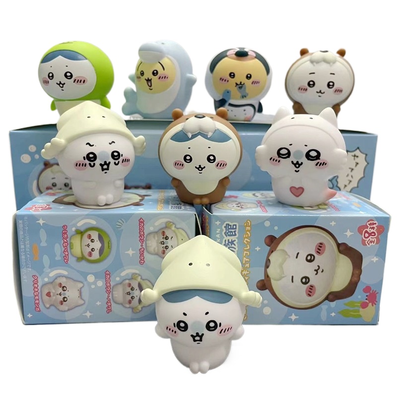 8 sztuk/pudełko Kawaii Chiikaw – Marine Fish Tank recenzja i cena