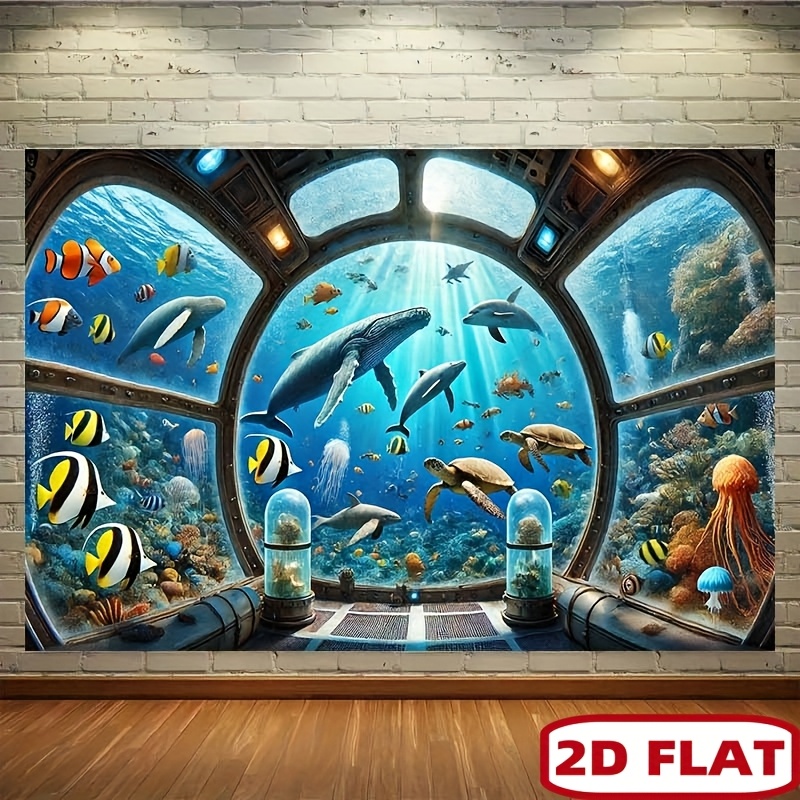 Podwodne okno łodzi podwodnej, – Ocean Aquarium recenzja i cena