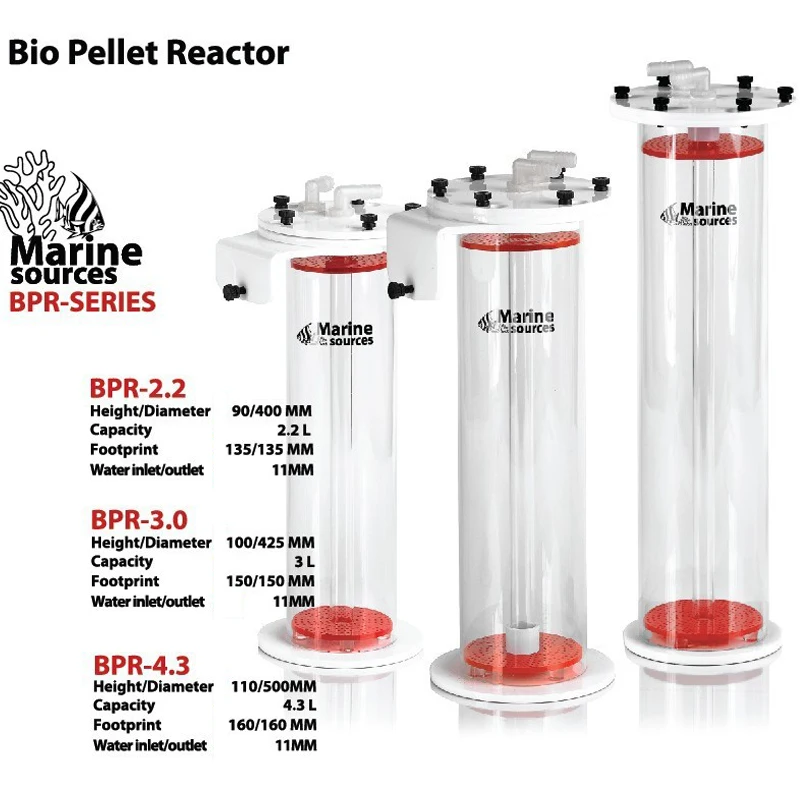 Reaktory bio-pelletowe Marine  – Reef Tank Filter recenzja i cena