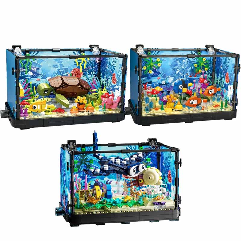 Zestaw klocków do budowy akwar – Marine Aquarium Cube recenzja i cena